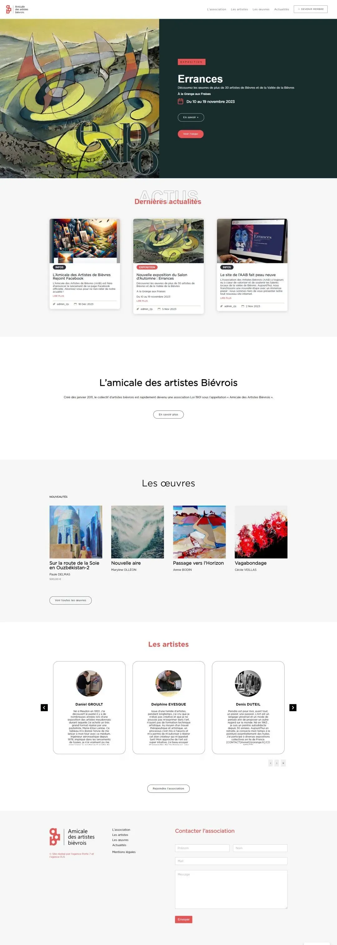 Amicale des Artistes Biévrois, visuel 1