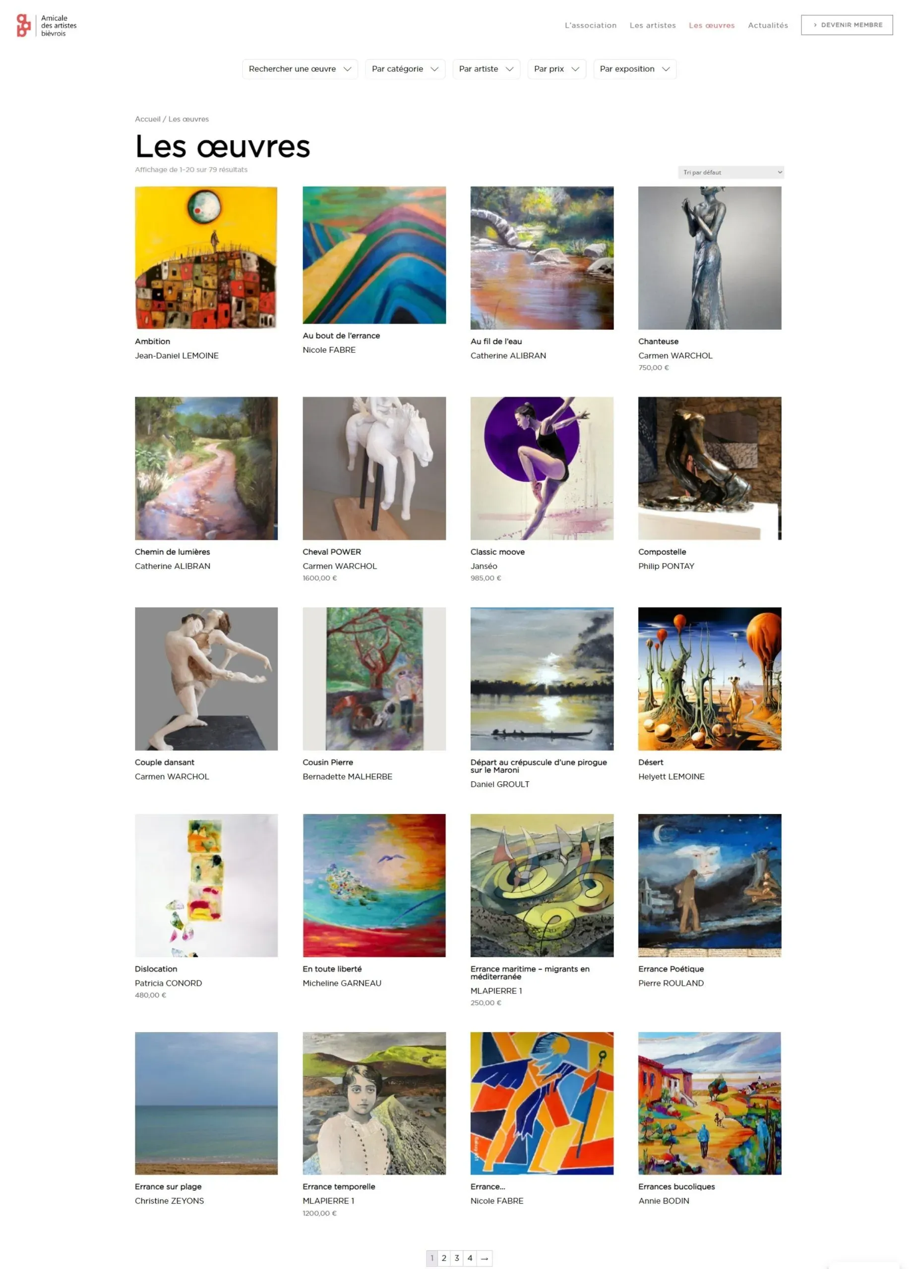 Amicale des Artistes Biévrois, visuel 3