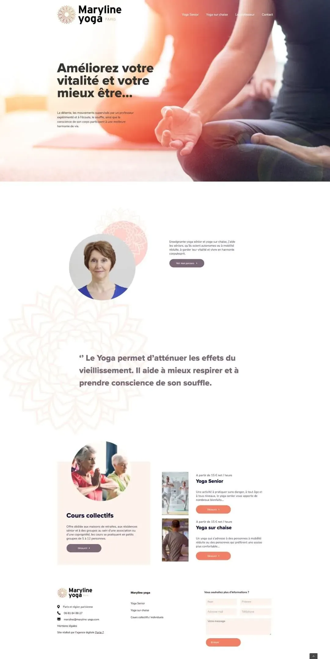 Maryline Yoga, visuel 1