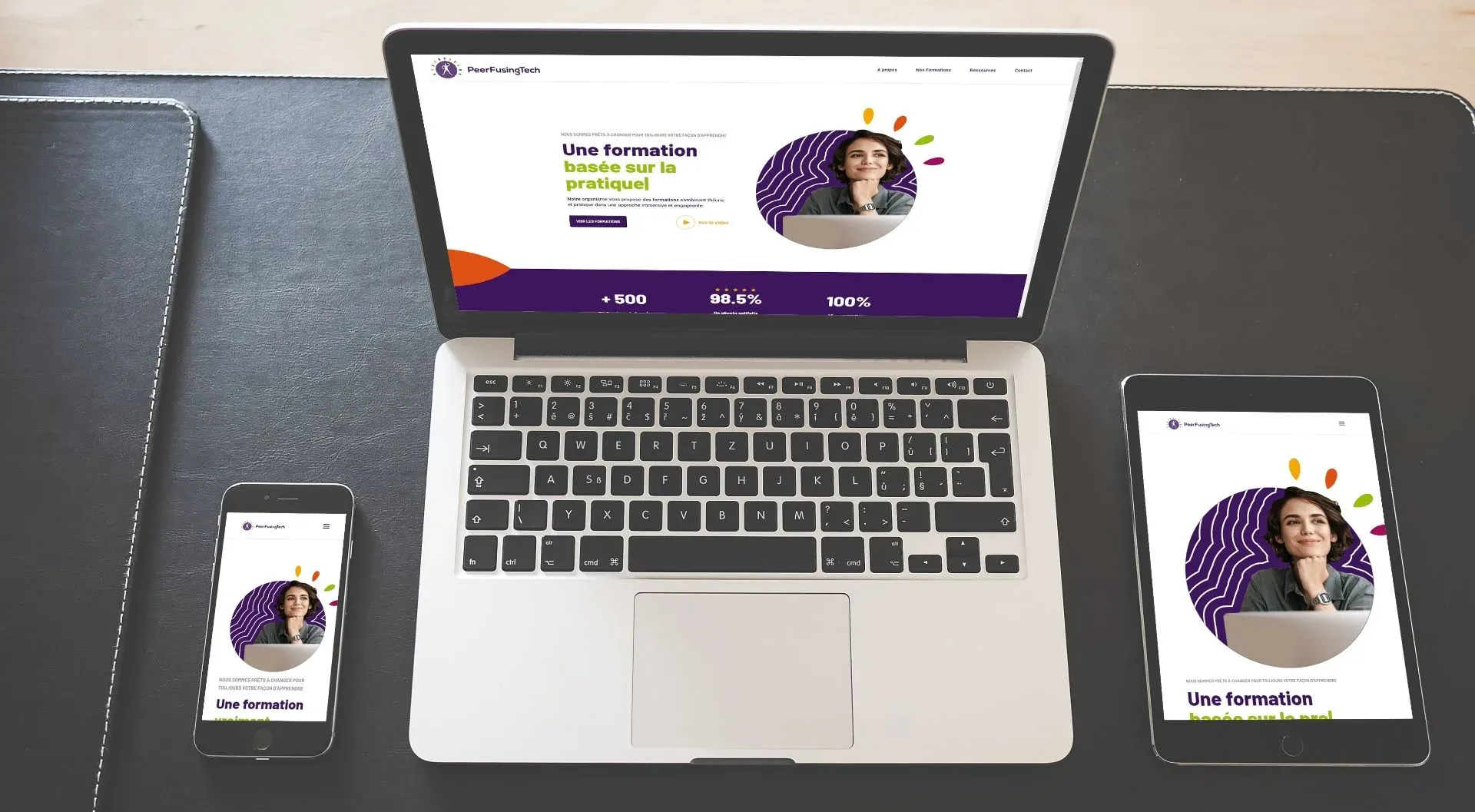 PeerFusingTech, visuel