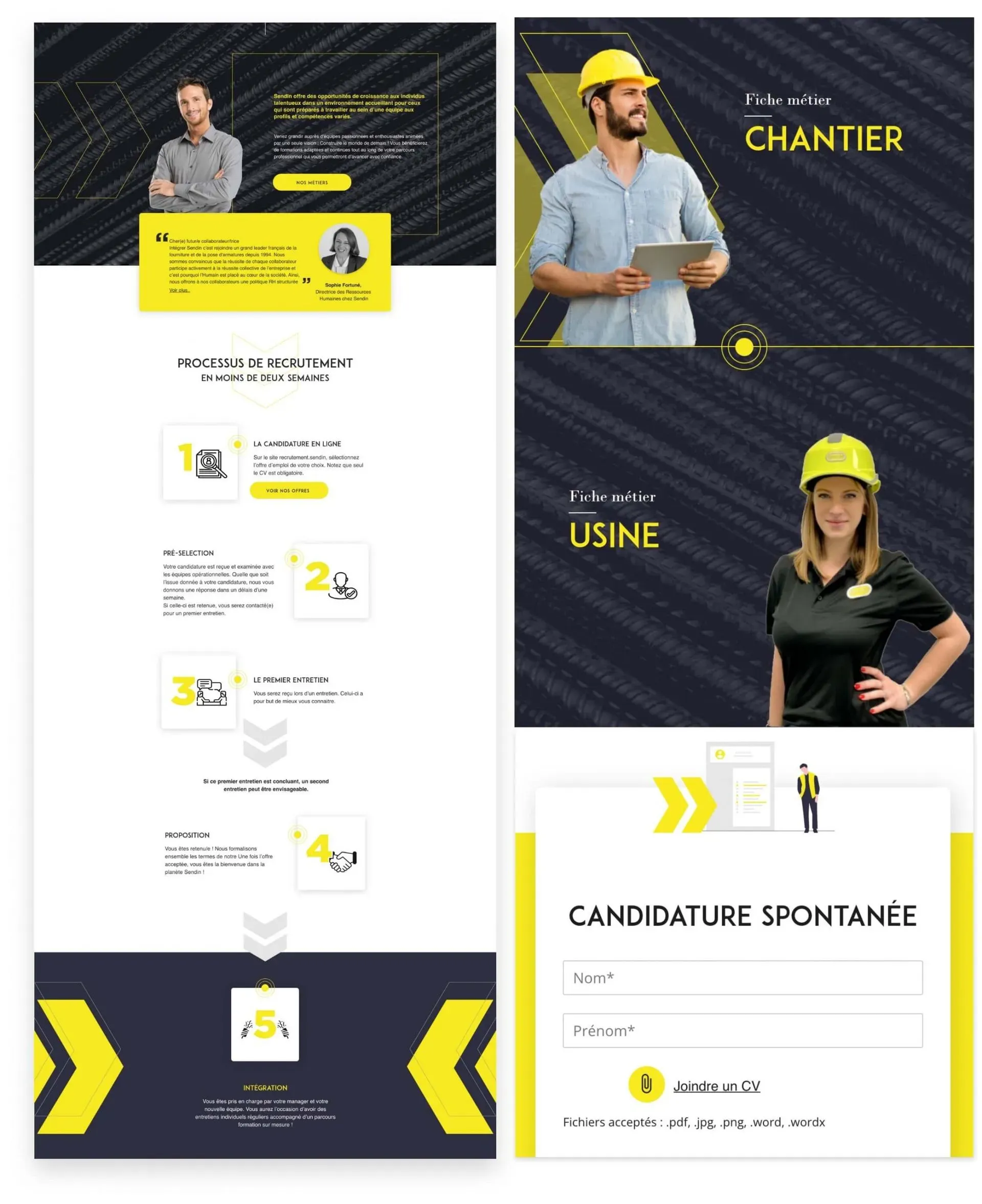 Sendin - Marque Employeur, visuel